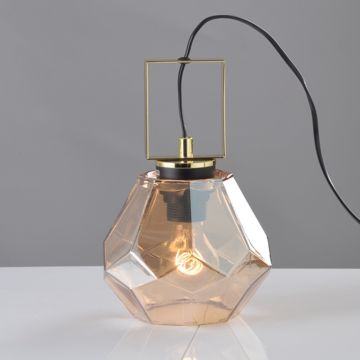 Lampa Aca Lighting, DIAMONDRA, 18x24,5 cm, 1xE27, 40W Lampa Aca Lighting, DIAMONDRA, 18x24,5 cm, 1xE27, 40W