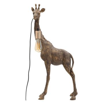 Lampa de masa Giraffe, Mauro Ferretti,  1 x E27, 40W, 40x22x80 cm, auriu