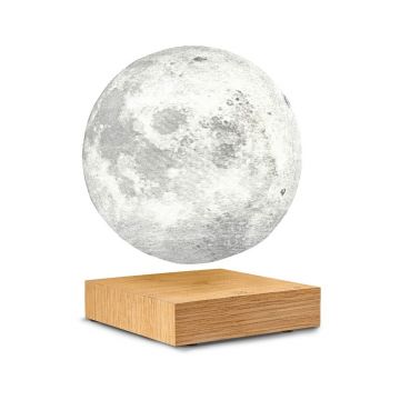 Veioză în culoare naturală LED (înălțime 14 cm) Moon – Gingko