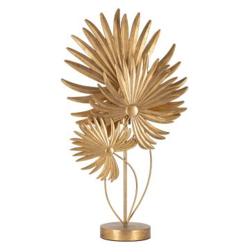 Lampa de masa, Exotic, Mauro Ferretti, 1 x E27, 40W, 51 x 19.5 x 90 cm, fier, auriu