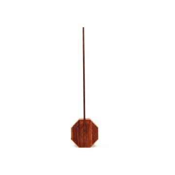 Veioză maro LED (înălțime 38 cm) Octagon One – Gingko