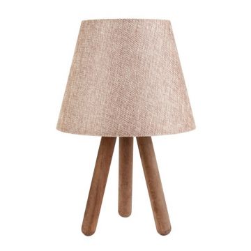 Lampa de masa, Opviq, 780SGN1664, Bej / Nuc