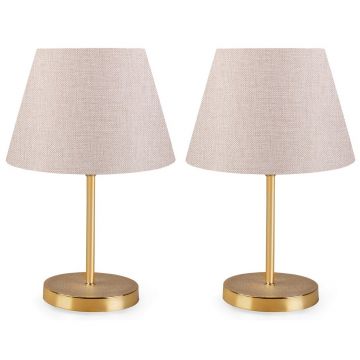 Lampa de masa, Insignio, 780SGN1833, PVC, Crem