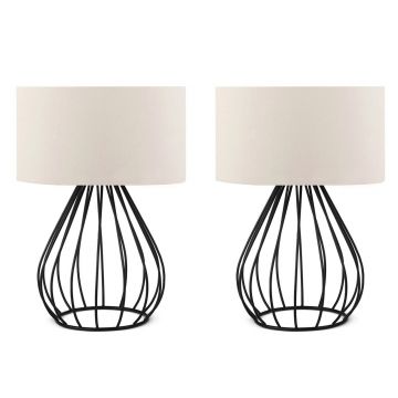 Lampa de masa, Insignio, 780SGN1874, PVC, Crem