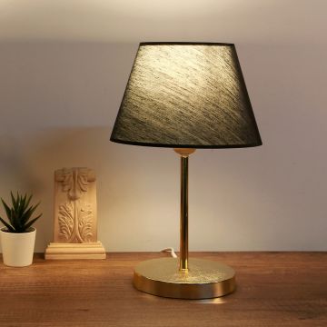 Lampa de masa, Insignio, 780SGN2545, Metal, Negru