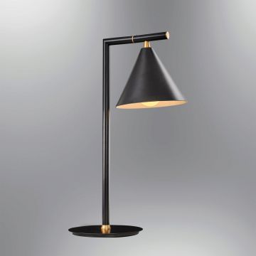 Lampa de masa, Opviq, 414LRC1241, Negru