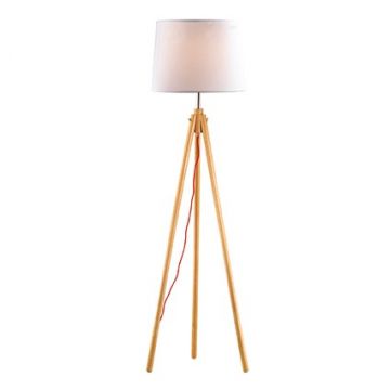 Lampadar Ideal Lux York PT1  1x60W  48x164cm  lemn