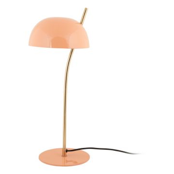Veioză în culoarea somonului cu abajur din metal (înălțime 55 cm) Vivo – Leitmotiv