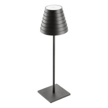 Veioză neagră LED (înălțime 37 cm) Fizzi – GTV