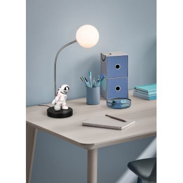 Lampa de masa Arm, RL, 15x43x44 cm, 1.5W, 1x SMD, polirasina, negru/alb