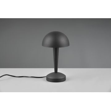 Lampa de masa Canaria, RL, 15x26.5 cm, 40W, 1x E14, metal, negru