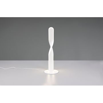 Lampa de masa Ginko, RL, 13x40 cm, 10W, 1x SMD, metal, alb mat