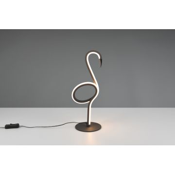 Lampa de masa Ingo, RL, 14.5x12x35 cm, 6W, 1x SMD, metal, negru mat