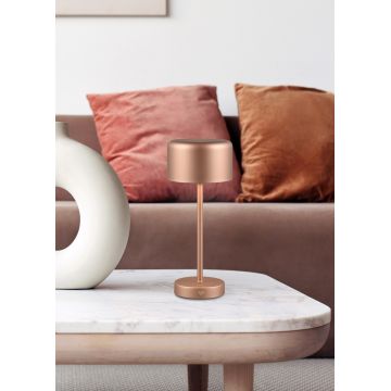 Lampa de masa Jeff, RL, 12.5x30 cm, 1.5W, 1x SMD, metal, bronz