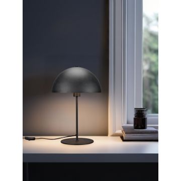 Lampa de masa Nola, TRIO, 20x30.5 cm, 28W, 1x E14, metal, negru mat