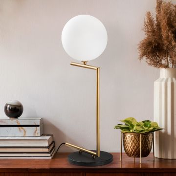 Lampa de masa, Opviq, 521SHN2283, Auriu