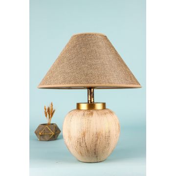 Lampa de masa, Opviq, 687HMY1484, Bej