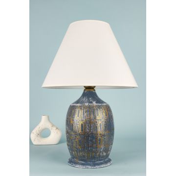 Lampa de masa, Opviq, 687HMY1494, Albastru