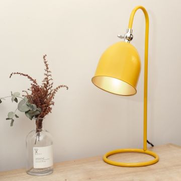 Lampa de masa, Opviq, 780SGN4642, Galben mustar