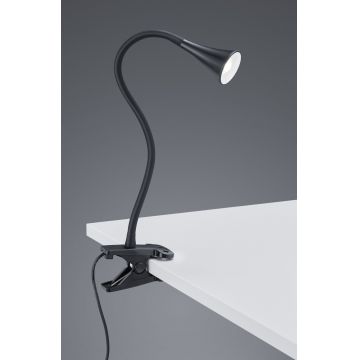 Lampa de masa Viper, RL, 6.2x35 cm, 3W, 1x SMD, plastic, negru