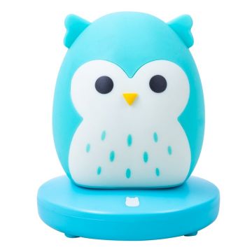 Lampă de veghe pentru copii albastră Fizz Winston – SQUISHMALLOWS