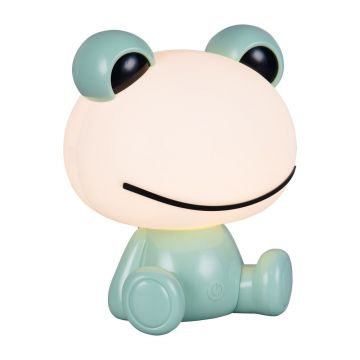 Lustră pentru copii verde LED Hopper – Trio