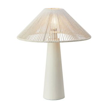 Veioză bej cu abajur textil (înălțime 50 cm) Favoro – Markslöjd