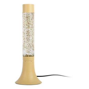 Veioză galben-deschis cu abajur din sticlă (înălțime 37,5 cm) Astro Glittler – Leitmotiv