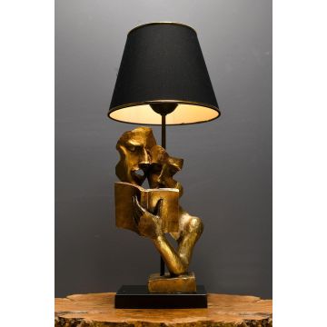 Veioza Lotus Art Design, Negru