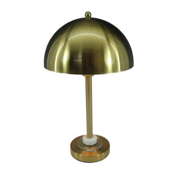 Veioza Lustrous metal, auriu, 25x25x42 cm