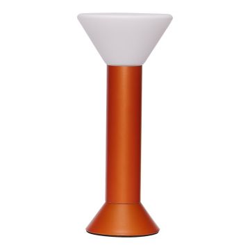 Veioză portocalie cu intensitate reglabilă (înălțime 30 cm) Flash – Hübsch