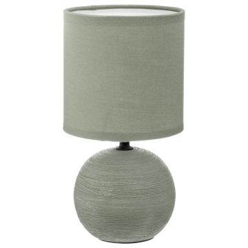 Veioza PWL-1210 ceramica kaki, Bej, D13x25 cm