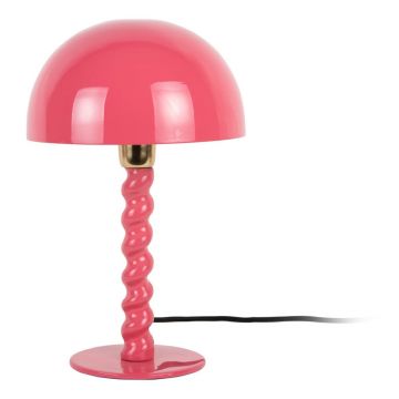 Veioză roz cu abajur din metal (înălțime 39 cm) Prisa – Leitmotiv