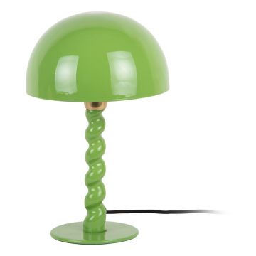 Veioză verde cu abajur din metal (înălțime 39 cm) Prisa – Leitmotiv