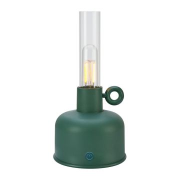 Veioză verde-închis LED (înălțime 22 cm) Astrid – Markslöjd