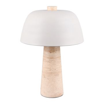 VeiozÄalbÄu0083/bej cu abajur din metal (Ã®nÄu0083lÈu009Bime 41 cm) Timba âu0080Trio Select