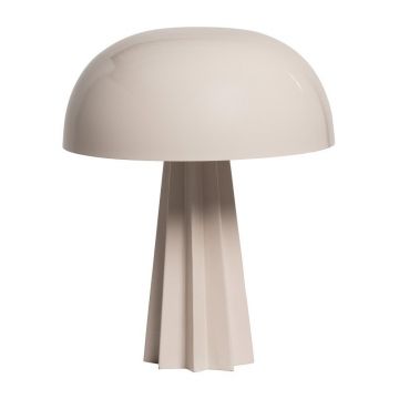 Veioză crem din metal (înălțime 29 cm) Virel – WOOOD