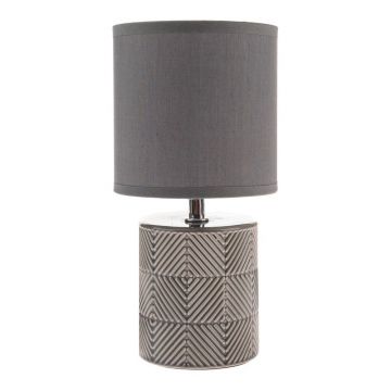 VeiozÄgri cu abajur textil (Ã®nÄlÈime 27 cm) âDakls