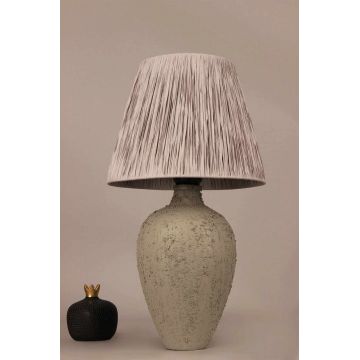 Lampa de masa, L'essentiel Maison, 687HMY2557, Gri