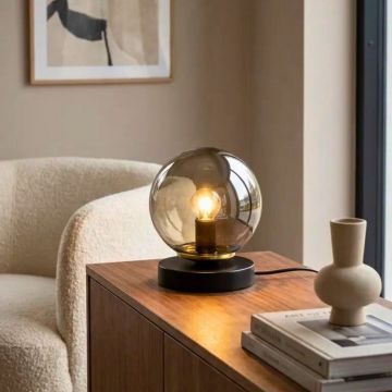 Lampa de masa, L'essentiel Maison, 780SGN4847, Fumuriu