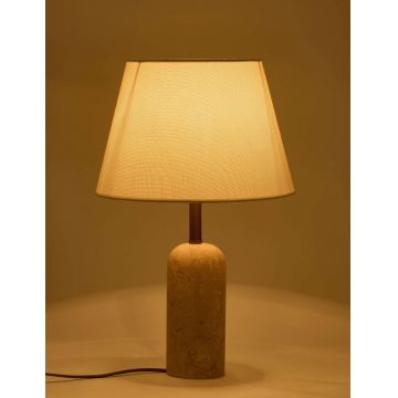 Lampa de masa, Opviq, 377KLT1103, Crem / Bej