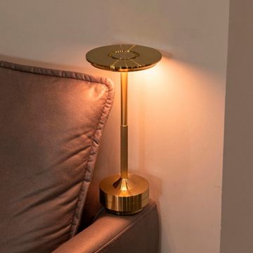 Lampa de masa, Opviq, 414LRC2054, Galben