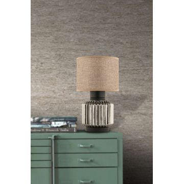 Lampa de masa, Opviq, 433NUV1525, Bej / Gri