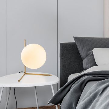 Lampa de masa, Opviq, 521SHN2281, Auriu