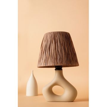 Lampa de masa, Opviq, 687HMY2249, Bej