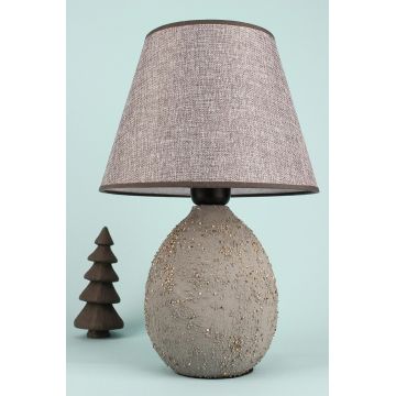 Lampa de masa, Opviq, 687HMY2407, Gri