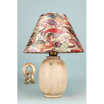 Lampa de masa, Opviq, 687HMY2437, Multicolor