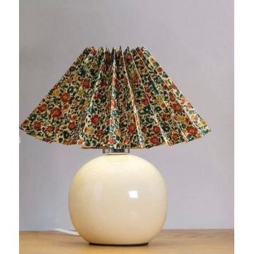 Lampa de masa, Opviq, 751ARL1130, Metal, Multicolor / Crem