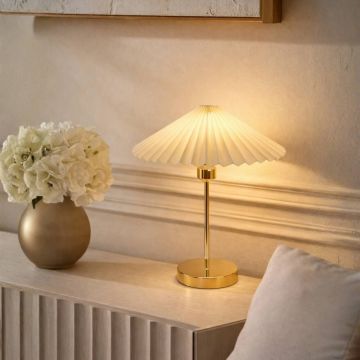Lampa de masa, Opviq, 780SGN2162, Ecru