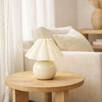 Lampa de masa, Opviq, 780SGN2168, Ecru